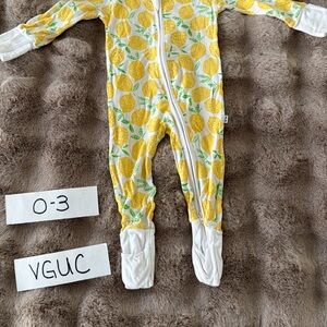 Little Sleepies Citrus Delight Kids Footie